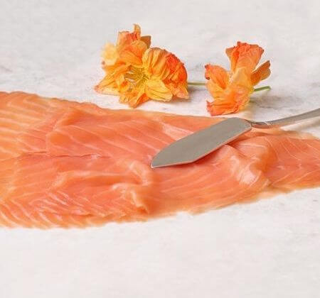Photo saumon-tranches