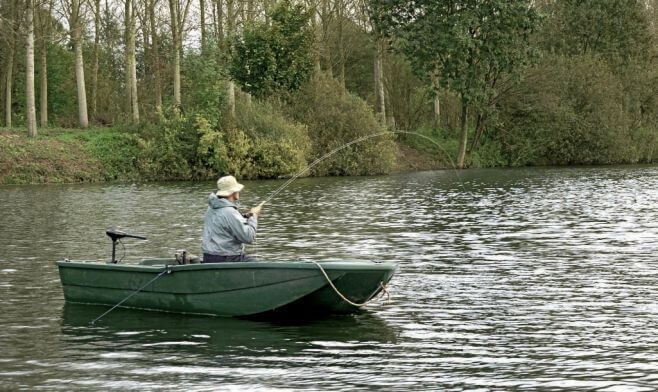 LANDES peche barque