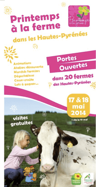 affiche printemps ferme