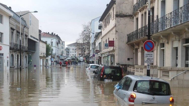 LANDES inondations dax