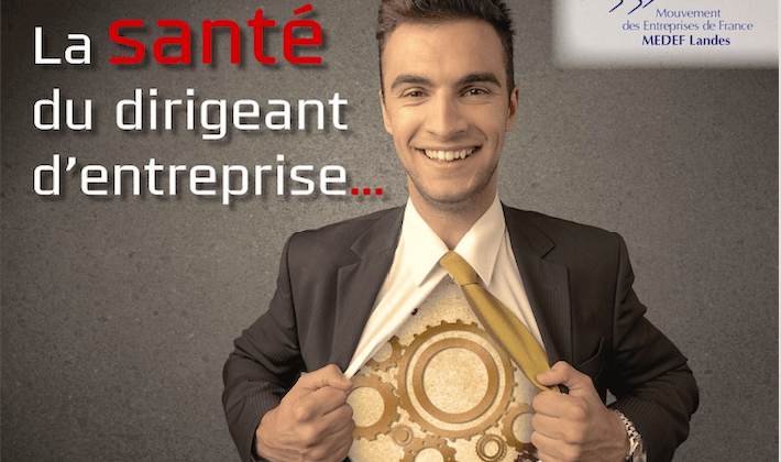 SANTE DIRIGEANT AFFICHE