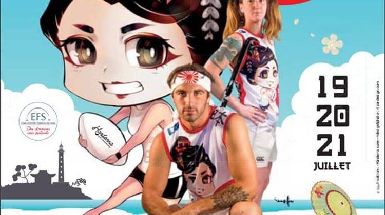 ANGLET BEACH RUGBY affiche
