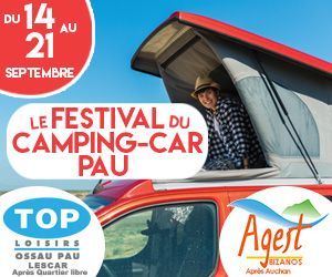 Le festival du camping-car à Pau du 14 au 21 septembre 2019