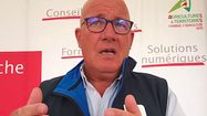 Bernard Malabirade, président de la Chambre d'Agriculture du Gers en train de parler