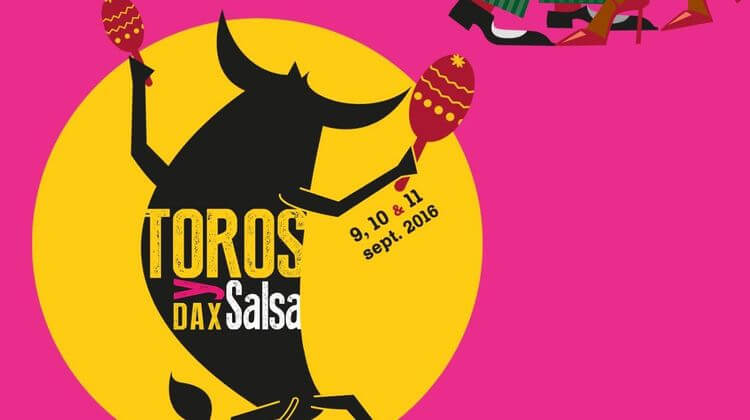 TOROS Y SALSA AFFICHE