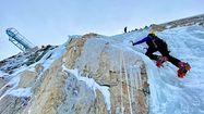 Une cascade de glace pour partir à la conquête du Pic du Midi