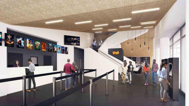 Trois salles de cinéma seront utilisées par le cinéma d'art et d'essai Le Méliès. Crédit photo MOG Architectes