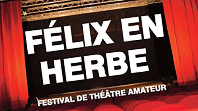 L'affiche de Félix en herbe, le festival de théâtre amateur de Saint-Paul-lès-Dax.