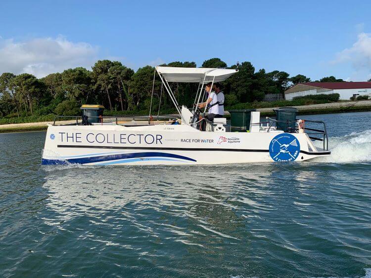 Le bateau "the collector" de Biarritz