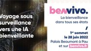 Affiche du salon de la Bienveillance Benvivo, dont le premier sommmet aura lieu le 28 juin 2022 au Palais Beaumont de Pau.