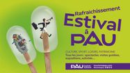 L'affiche de la campagne publicitaire regroupant 530 rendez-vous estivaux à Pau.