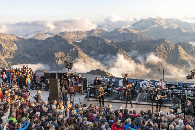 Un des concerts au Pic du Midi. Crédit photo : Pic du Midi