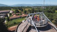 ADRÉNALINE - Lannemezan : deux tyroliennes uniques en France