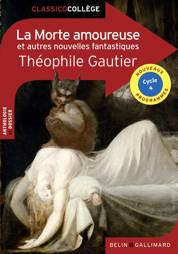 Photo de la couverture de La morte amoureuse de Théophile Gautier