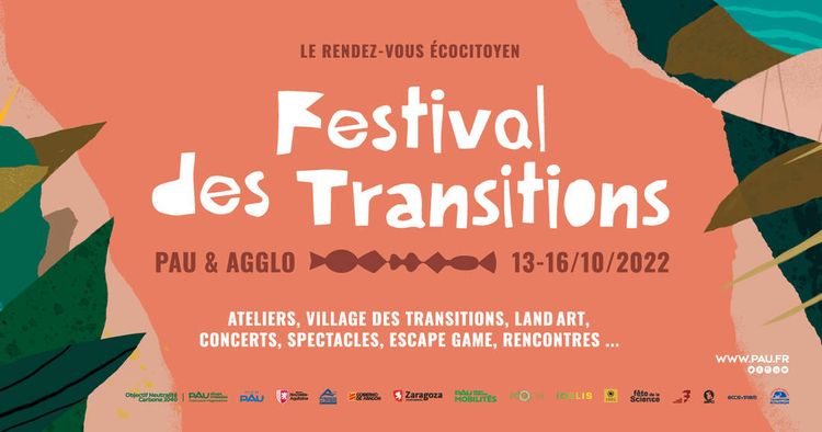 L'affiche du Festival des Transitions à Pau.