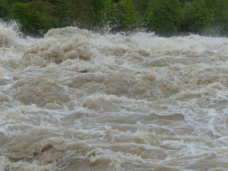 Photo d'une innondation