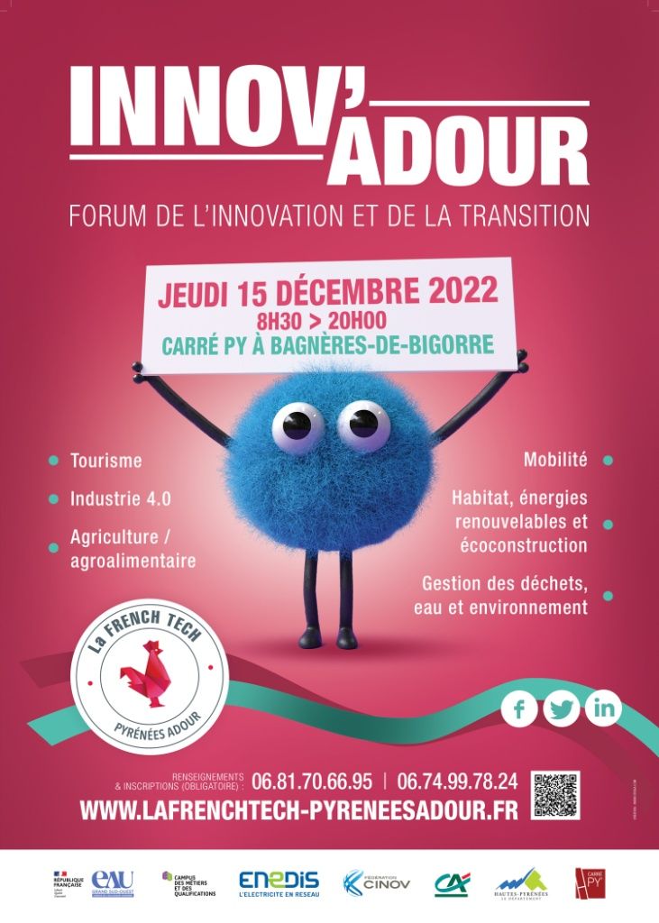 Affiche du forum de l'innovation et de la transition du 15 décembre 2022