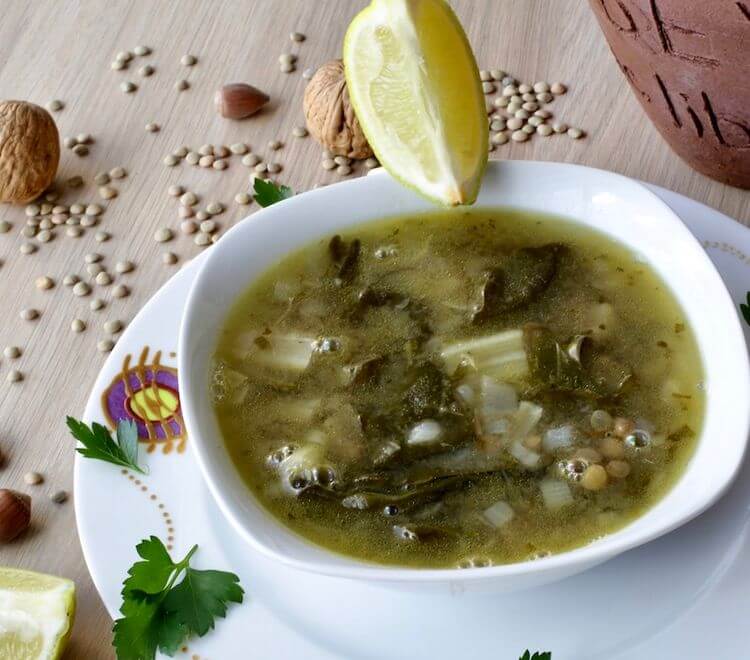 Une photo d'une soupe libanaise préparée par Le Bey à Pau.