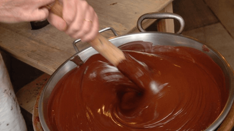 Photo de préparation du chocolat