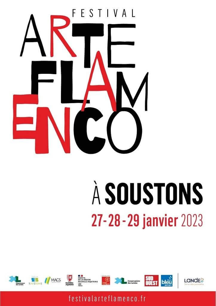 L'affiche de Arte Flamenco à Soustons.
