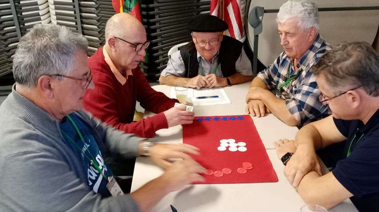 L'équipe de France affrontant le Chili lors des 43e Championnats du Monde, en octobre dernier