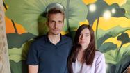Guillaume Parache et Laura Frucot , les créateurs de l'application Moon SP