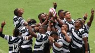 L'équipe des Fidji de Rugby à sept.
