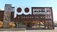 L'entrée du parc animalier des Pyrénées, qui ouvre ses portes du 1er avril au 5 novembre 2023.