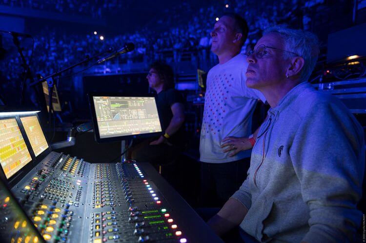 Intelligence Audio lors d'un concert à l'Arena Accor de Paris