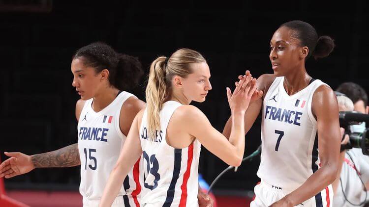 L'équipe de France féminine de basket-ball.