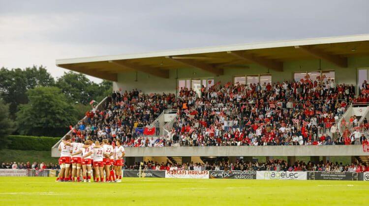 Une photo du stade Maurice-Boyau de Dax.