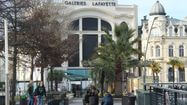 L'ancien bâtiment des Galeries Lafayette, sur la place Clemenceau, à Pau.