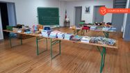 Des dons de matériels scolaires pour l'école de Lourdios-Ichère, détruite après une innondation.
