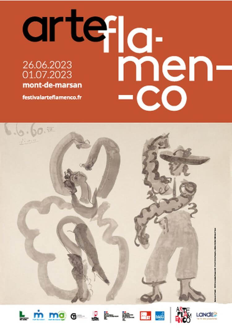 L'affiche du festival Arte Flamenco 2023.