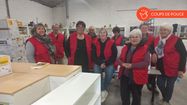 Des bénévoles de l'association humanitaire Aima, qui finance ces convois grâce à ses recycleries.