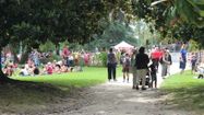 La cinquième édition de l'Eté des Mômes, au parc Beaumont à Pau.