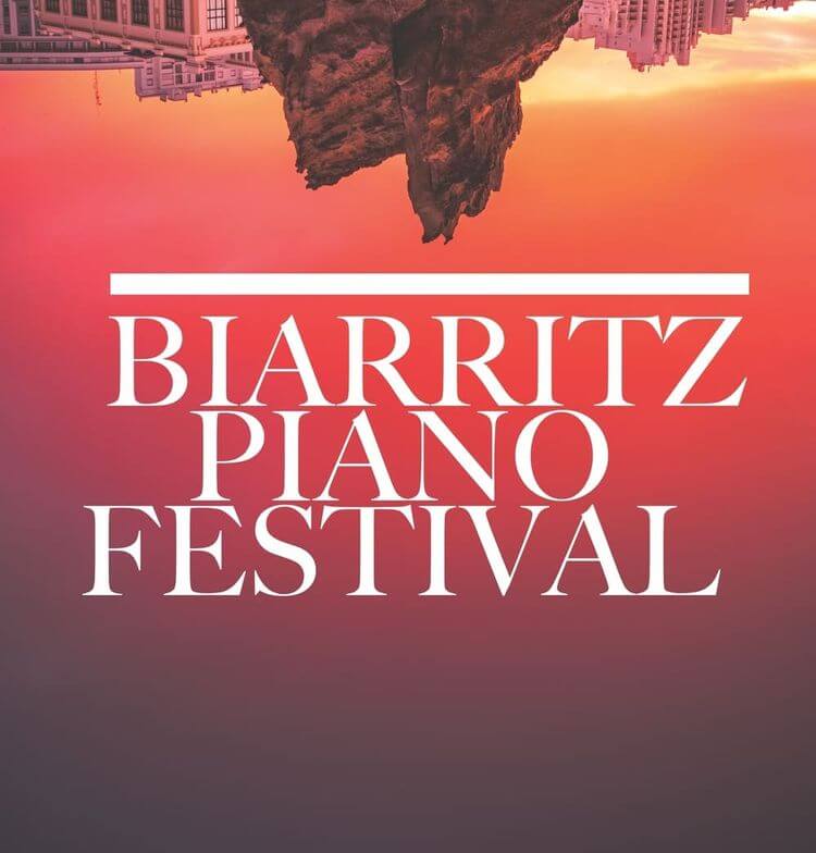L'affiche de l'édition 2023 du Biarritz Piano Festival.