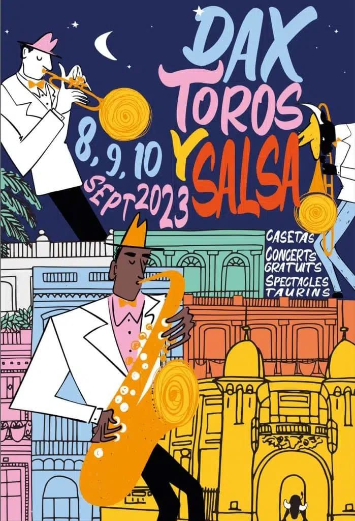 L'affiche de Toros y Salsa 2023.