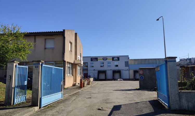 Une vue du site depuis l'entrée