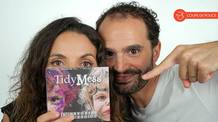 Nelly Mousques et Thomas Peyrucq forment le groupe TidyMess, avec leur premier album.