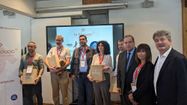 Les lauréats de la première promotion du programme le Bivouac 64, qui seront accompagnés pendant un an par des experts du tourisme.