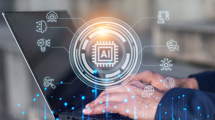 Une photo illustrant l'utilisation de l'intelligence artificielle.