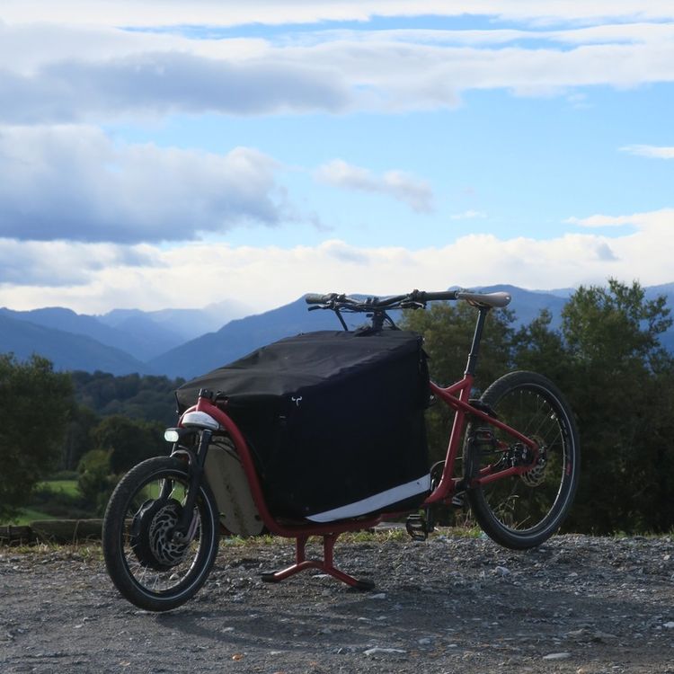 Le vélo cargo Unikle, conçu et fabriqué en Béarn.
