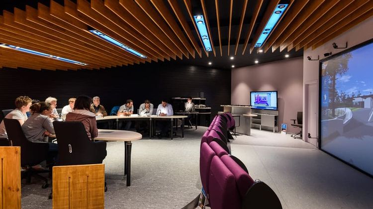 L'Espace de Construction Virtuelle du technopôle Domolandes, à Saint-Geours-de-Maremne.