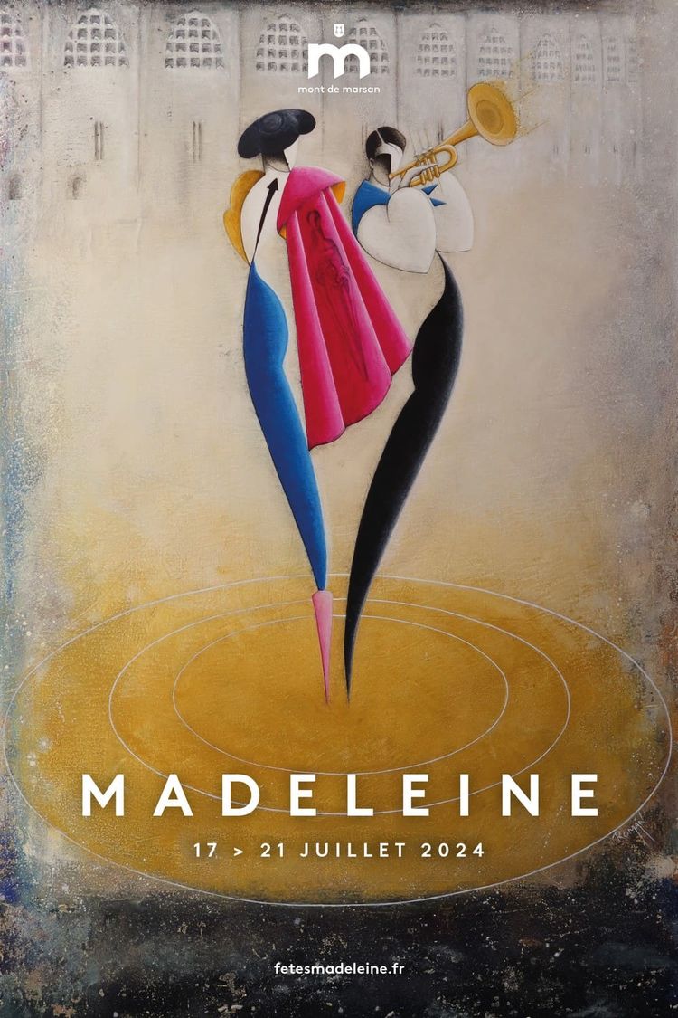 L'affiche des Fêtes de la Madeleine 2024.