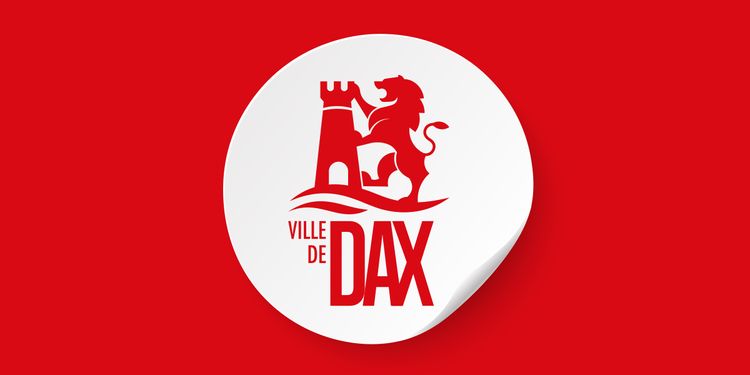 Le nouveau logo de la ville de Dax.