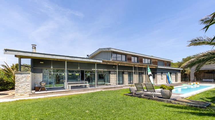 Une des maisons conçues par l'entreprise landaise Boiclimatic.