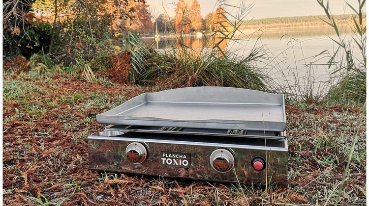 Un des produits de l'entreprise landaise Tonio Serrurerie Métallerie Plancha (TSMP), basée à Narosse.