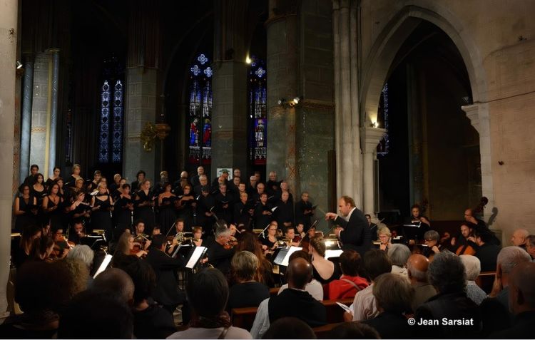 Image d'archives du festival Pierres Lyriques, en Béarn. Crédit photo : Jean Sarsiat