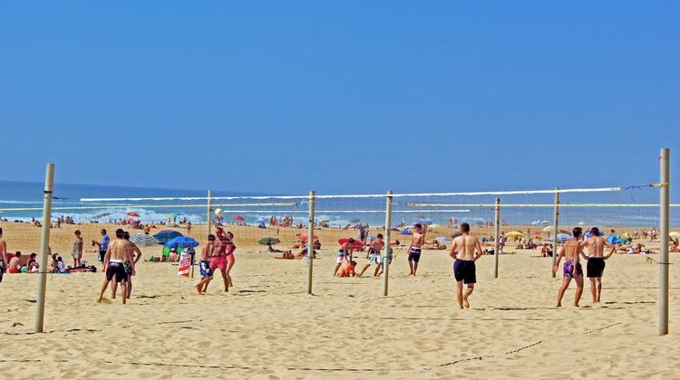 Un tournoi de beach volley à Seignosse. Crédit photo : Ville de Seignosse.